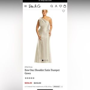 Alfred sung dress
